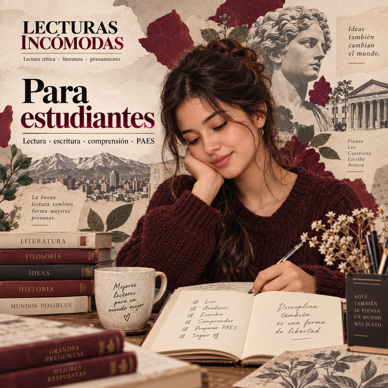 Portada Para docentes de Lecturas Incómodas.