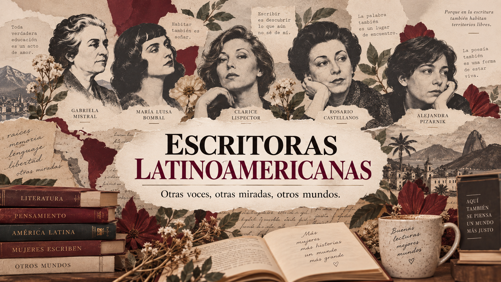 Publicación editorial sobre escritoras y escritores latinoamericanos.